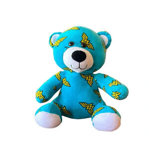 Wonder Woman 13” plush bear Six Flags merchandise D.C. Comics